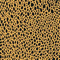 leopardo pelle modello con un' mescolare di arancia e nero colori. animale pelle design per il tessuto industria vettore