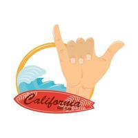 california surf club vettore
