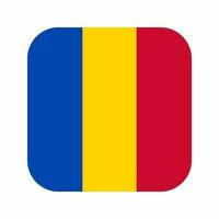bandiera della Moldavia semplice illustrazione per il giorno dell'indipendenza o l'elezione vettore