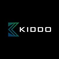 lettera K semplice moderno logo vettore