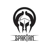 spartano e Gladiatore casco logo icona disegni vettore