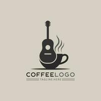 modello di logo della tazza di caffè vettore