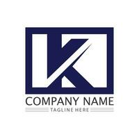 lettera K logo icona illustrazione design template.graphic alfabeto simbolo per attività commerciale finanza logotipo. grafico alfabeto simbolo per aziendale attività commerciale identità. vettore