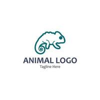 animale vettore lucertola salamandra geco coccodrillo e rettili design logo