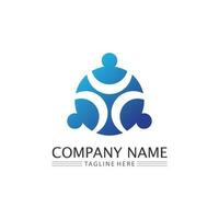 tipo di logo disegno vettoriale business, azienda, identità, stile icona logo creativo