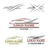 auto logo vettore illustrazione design