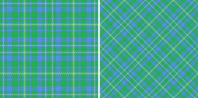 plaid struttura senza soluzione di continuità di sfondo tessile tartan con un' dai un'occhiata tessuto vettore modello.