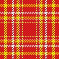 senza soluzione di continuità modello di Scozzese tartan plaid. ripetibile sfondo con dai un'occhiata tessuto struttura. vettore fondale a strisce tessile Stampa.