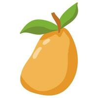 Mango frutta isolato icona design vettore