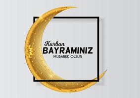 eid al adha kurban bayrami festival musulmano del sacrificio vettore