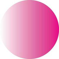 rosa e bianca pendenza cerchio vettore