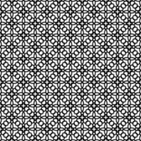 nero e bianca senza soluzione di continuità modello struttura. in scala di grigi ornamentale grafico design. vettore