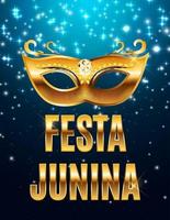 festa junina sfondo vacanza tradizionale brasile june festival party vettore