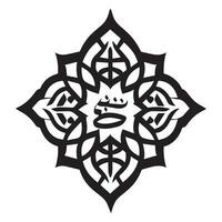 islamico ornamento vettore design illustrazione, islamico floreale vettore