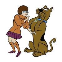 personaggio illustrazione nel scooby doo vettore