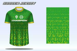 calcio maglia sport maglietta design modello per calcio club vettore