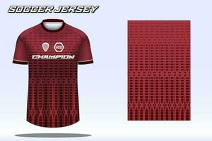 calcio maglia sport maglietta design modello per calcio club vettore