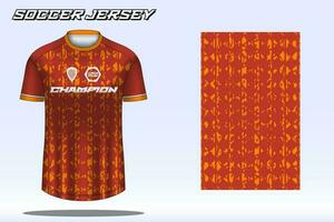 calcio maglia sport maglietta design modello per calcio club vettore