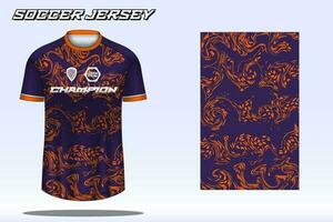 calcio maglia sport maglietta design modello per calcio club vettore