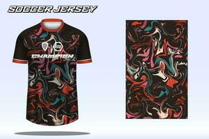 calcio maglia sport maglietta design modello per calcio club vettore