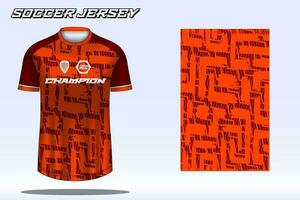 calcio maglia sport maglietta design modello per calcio club vettore