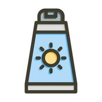 protezione solare icona design vettore