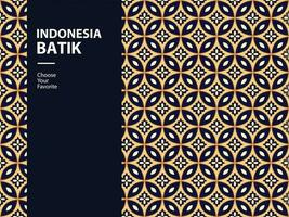 batik modello senza soluzione di continuità Indonesia elemento indipendenza giorno nazionale disegno Vintage ▾ moda vettore