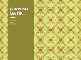batik modello senza soluzione di continuità Indonesia elemento indipendenza giorno nazionale disegno Vintage ▾ moda vettore