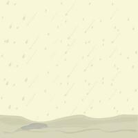 vettore illustrazione di piovoso sfondo.