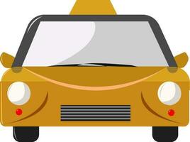 illustrazione di Taxi macchina. vettore