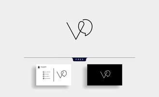 lettera v chat logo design template illustrazione vettoriale