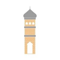 architettura della torre araba vettore