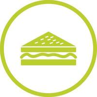 unico Sandwich vettore icona