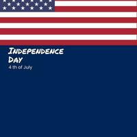 indipendenza giorno per America sfondo. Stati Uniti d'America nazionale vacanza celebrazione. 4 di luglio vettore