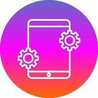 mobile App vettore icona design