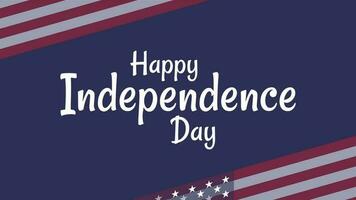 4 ° di luglio contento indipendenza giorno unito stati di America vettore