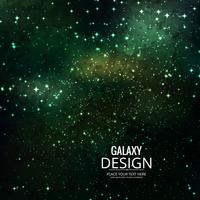 Galaxy Space Background con nebulosa, stardust e brillante splendente