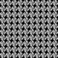 senza soluzione di continuità geomatric vettore sfondo modello nel nero e bianca