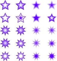 geomatric stella vettore sfondo modello nel viola