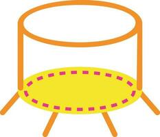 illustrazione di un' trampolino. vettore