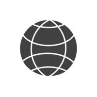 ufficio mondo lavoro internazionale silhouette su sfondo bianco vettore