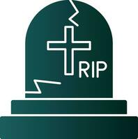 cimitero vettore icona design