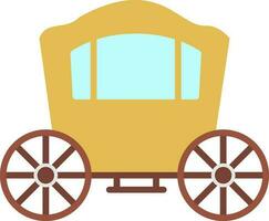 carrozza vettore icona design