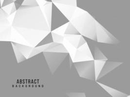 disegno di sfondo moderno elegante geometrico grigio e bianco astratto vettore