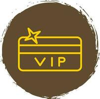 vip carta vettore icona design