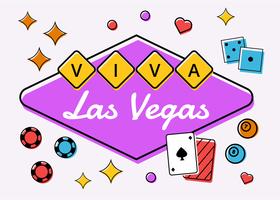 Vettore di Viva Las Vegas Compotition