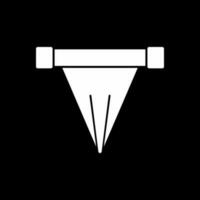 fuorigioco bandiera vettore icona design