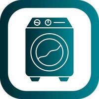 lavaggio macchina vettore icona design