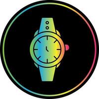 mano orologio vettore icona design