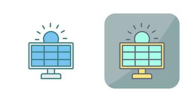 solare sistema vettore icona
